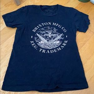 navy vintage brixton women’s shirt
